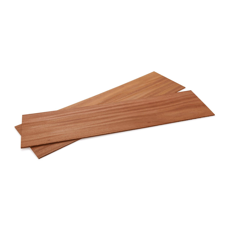 Thin Stock Pack - 2 Square Foot - Species:Mahogany African - Thickness:1/8"